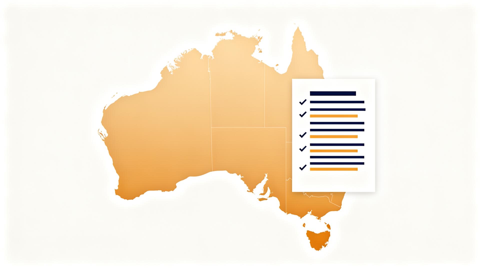 Australian WHS legal register covering QLD, NSW, VIC, SA, WA, TAS, NT and ACT jurisdictions