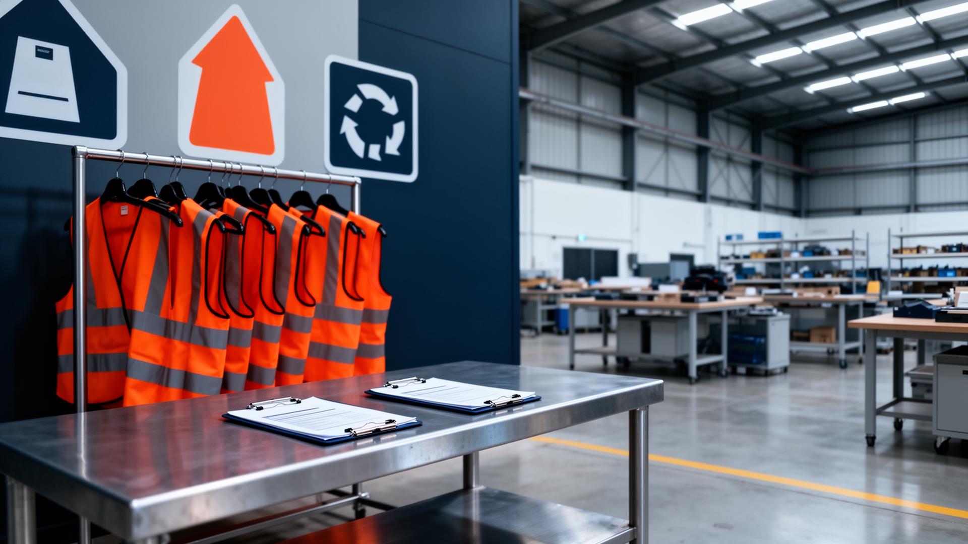 WHS compliance audit being conducted on an Australian worksite