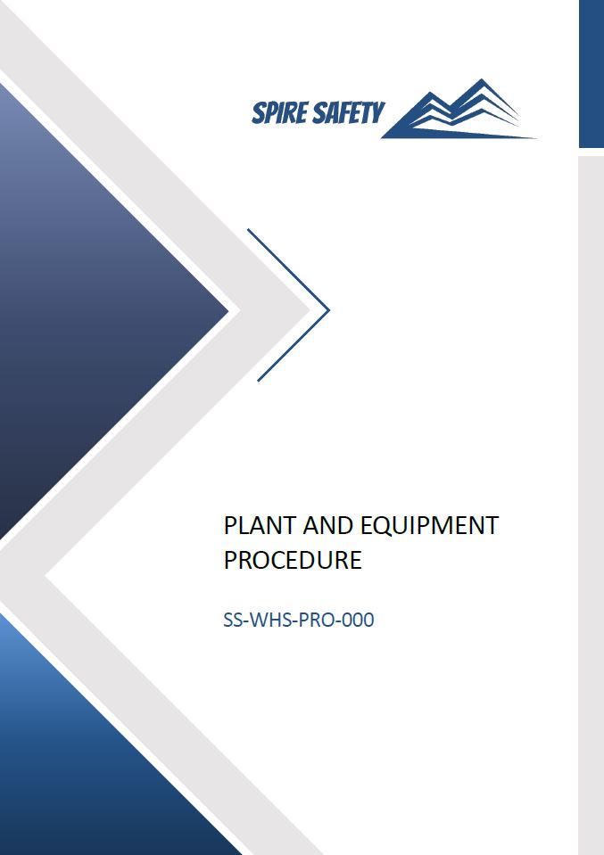 Plant and Equipment Procedure Template