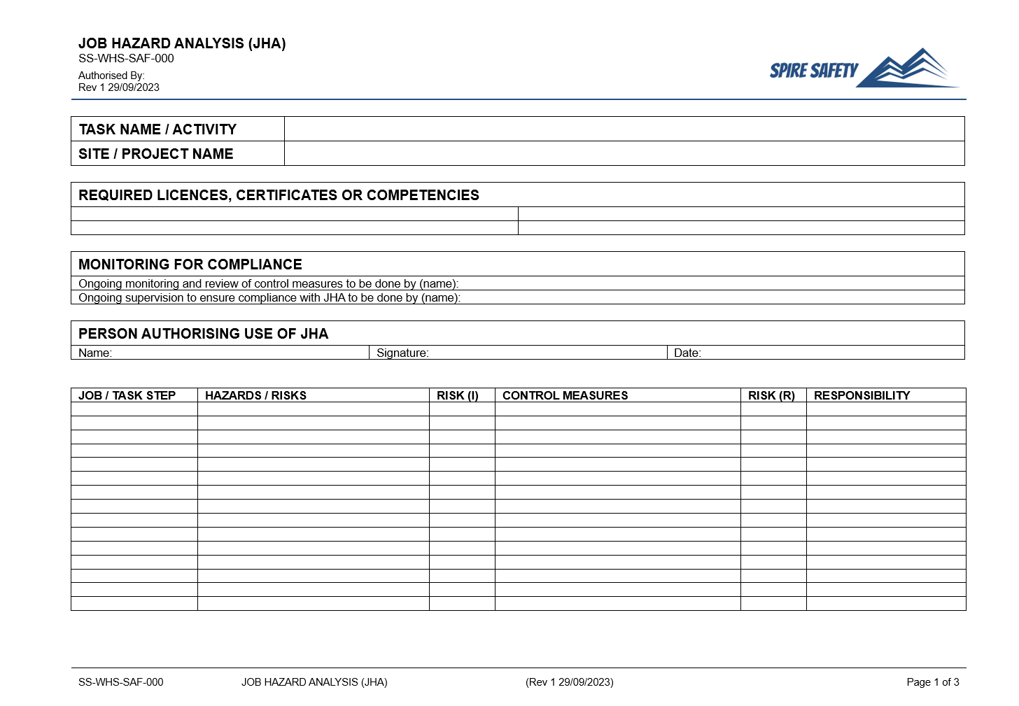 JHA Example